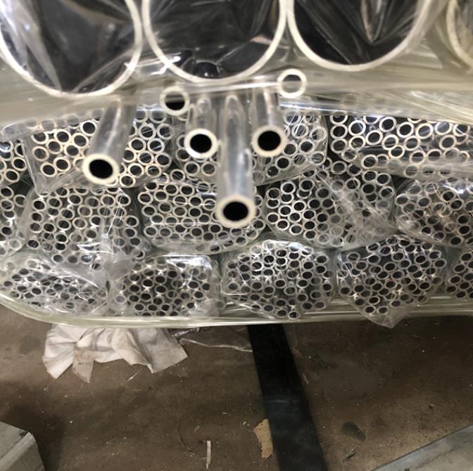 Polished Aluminium Tube