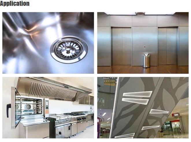 Mirror Gold Stainless Steel Plate